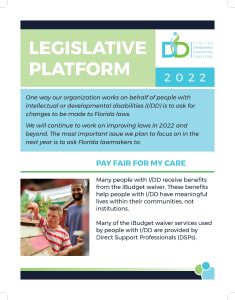 Legislative Platform 2022 Easy Read